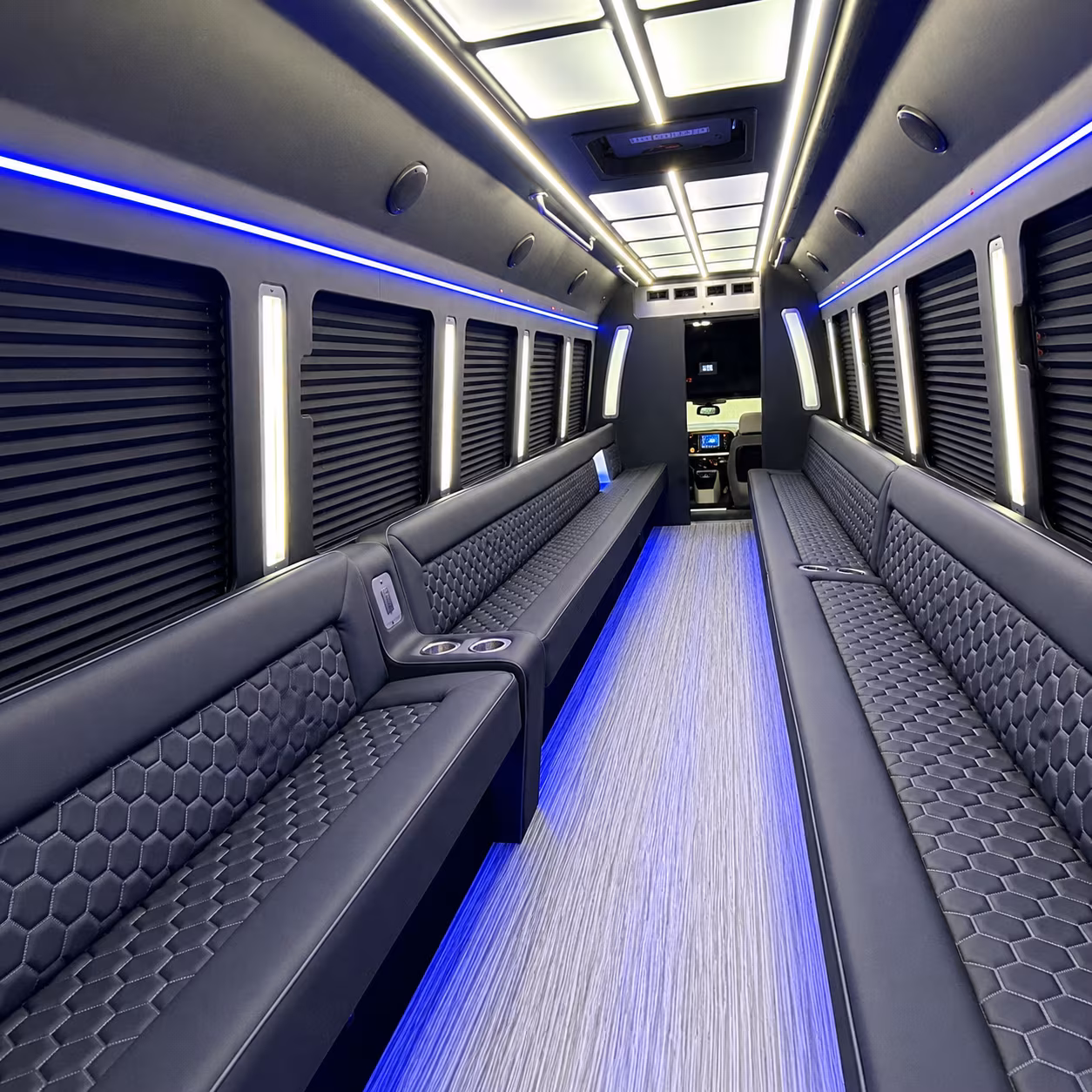 corporate company event party bus rental