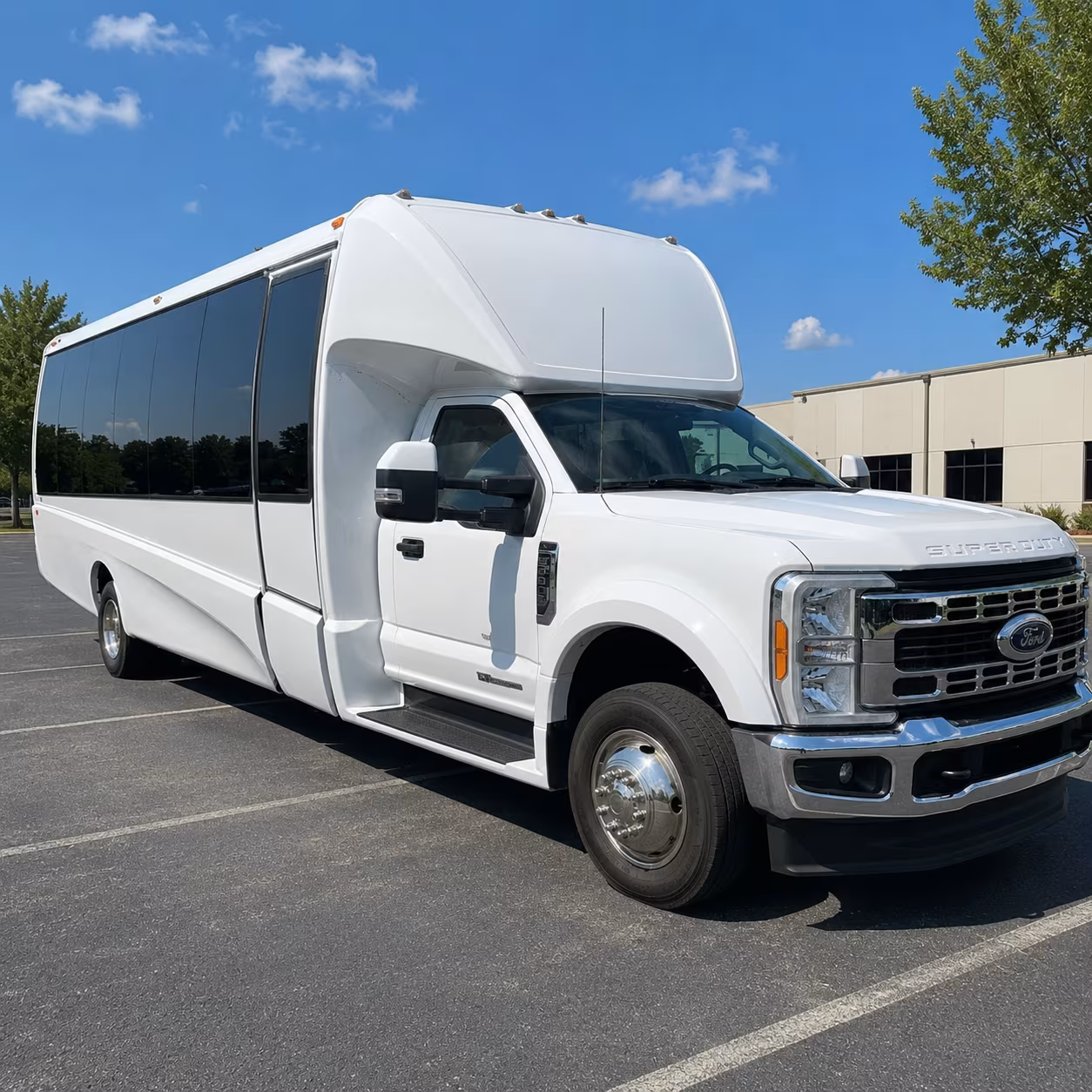 corporate event and conference shuttle buses in lowell