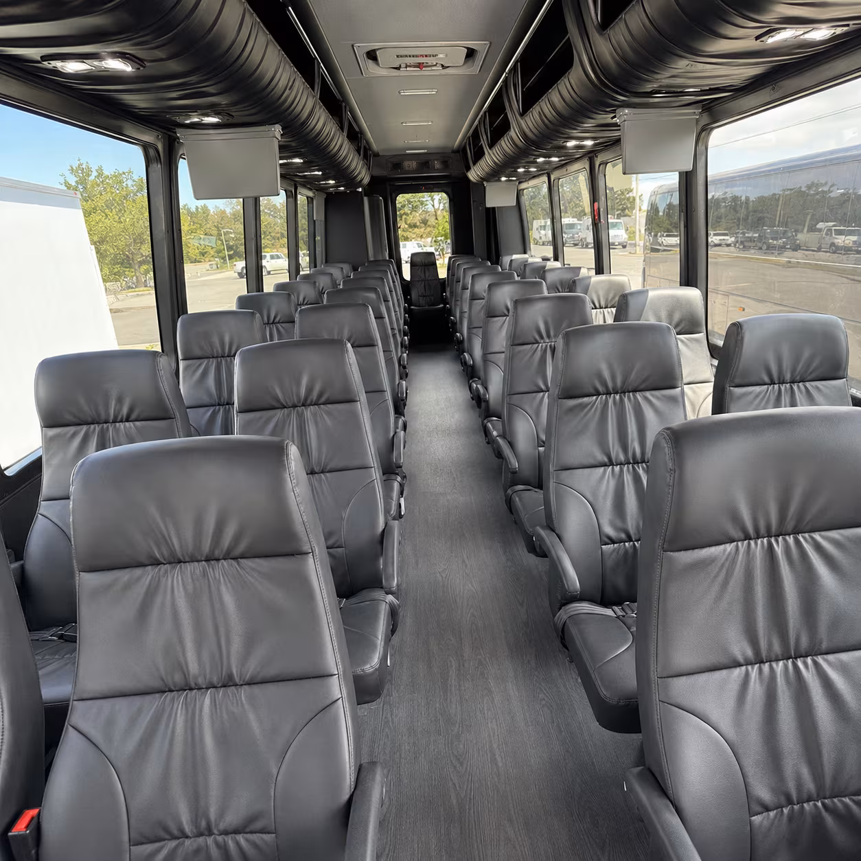 lowell 30 passenger minibus interior