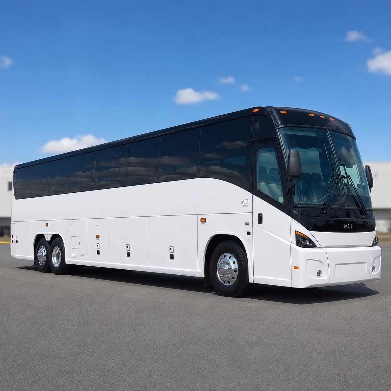 lowell 56 passenger charter bus