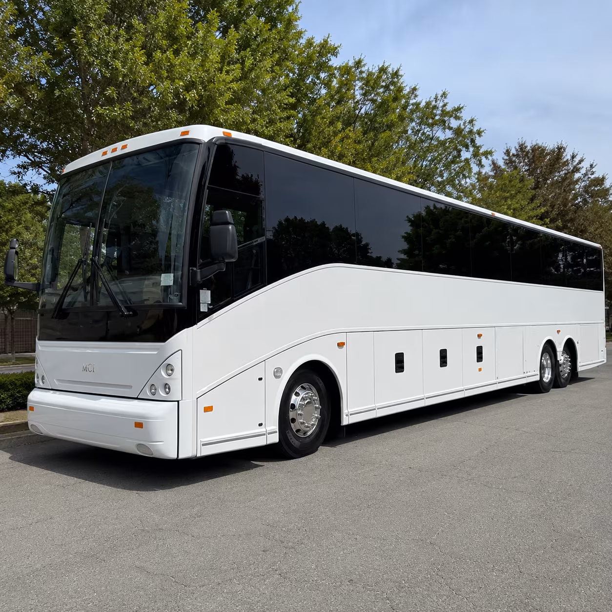 lowell charter bus rentals for corporate campus and office park commutes