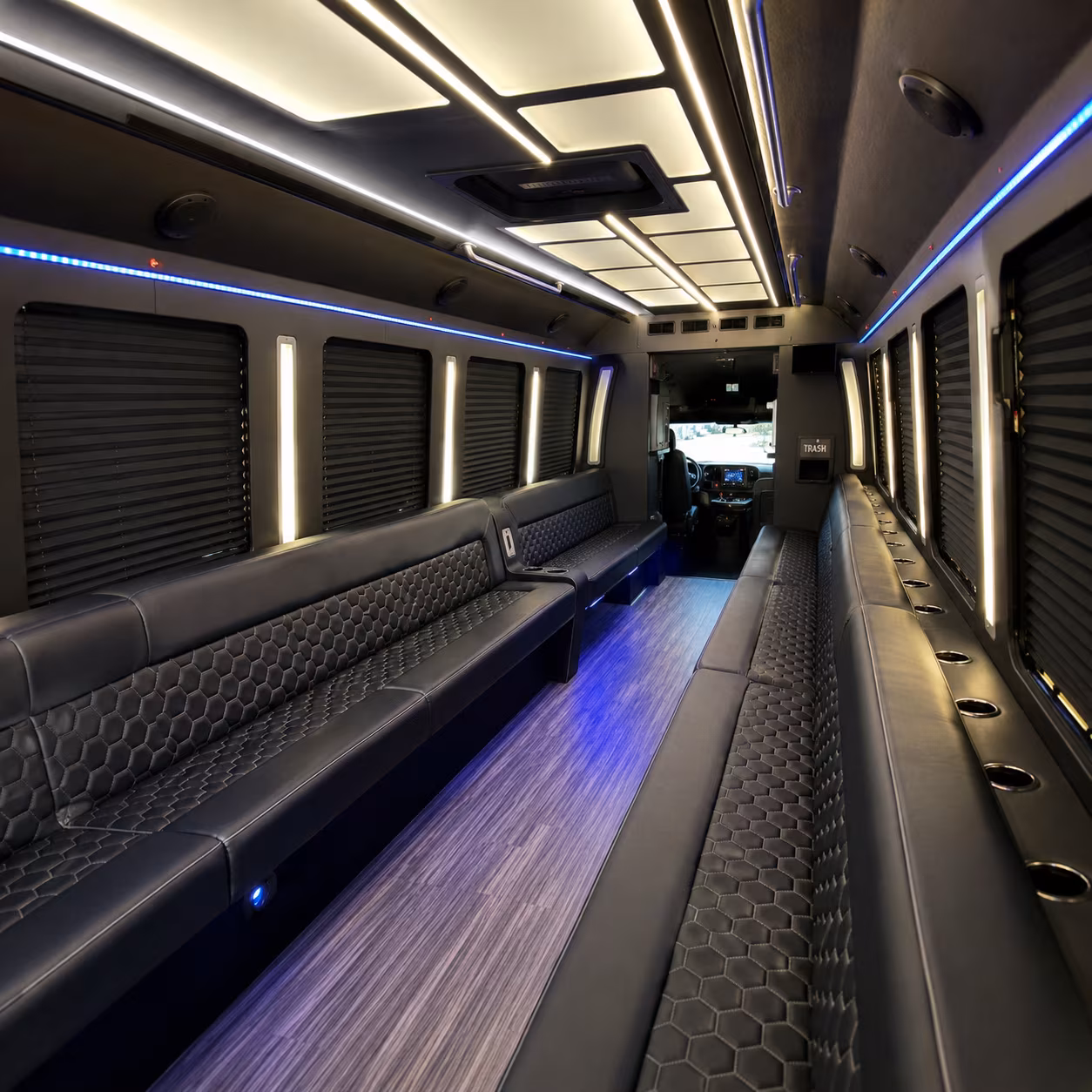 lowell party bus rentals inside
