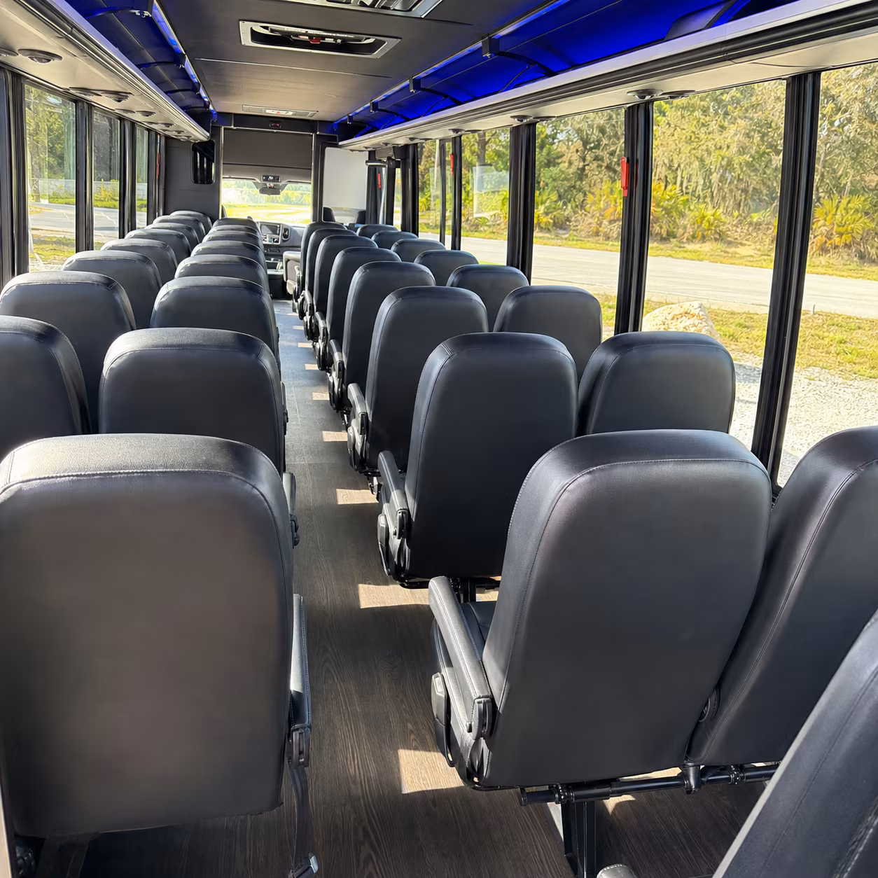 lowell private event transportation onboard seating