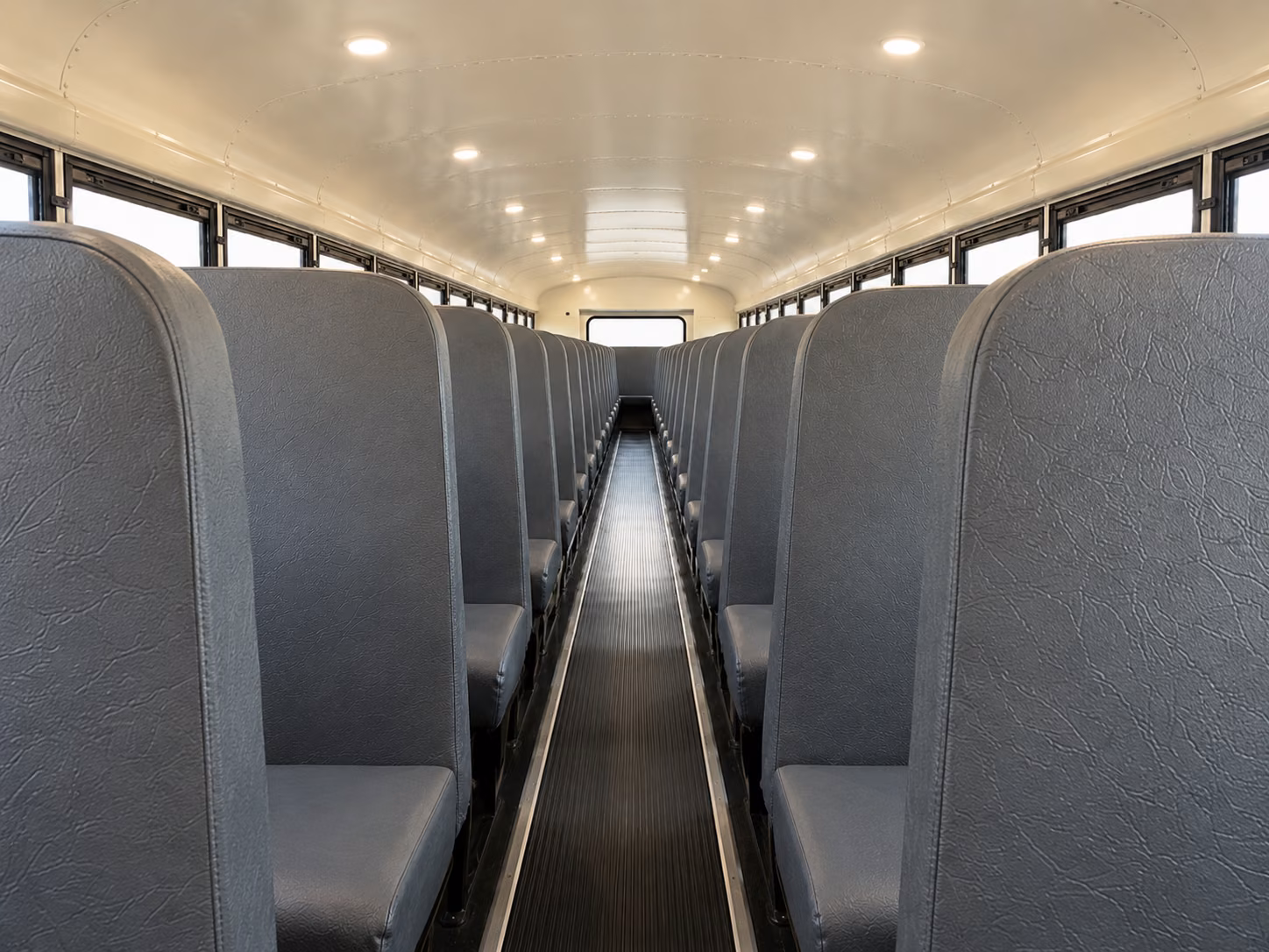 lowell school bus interior