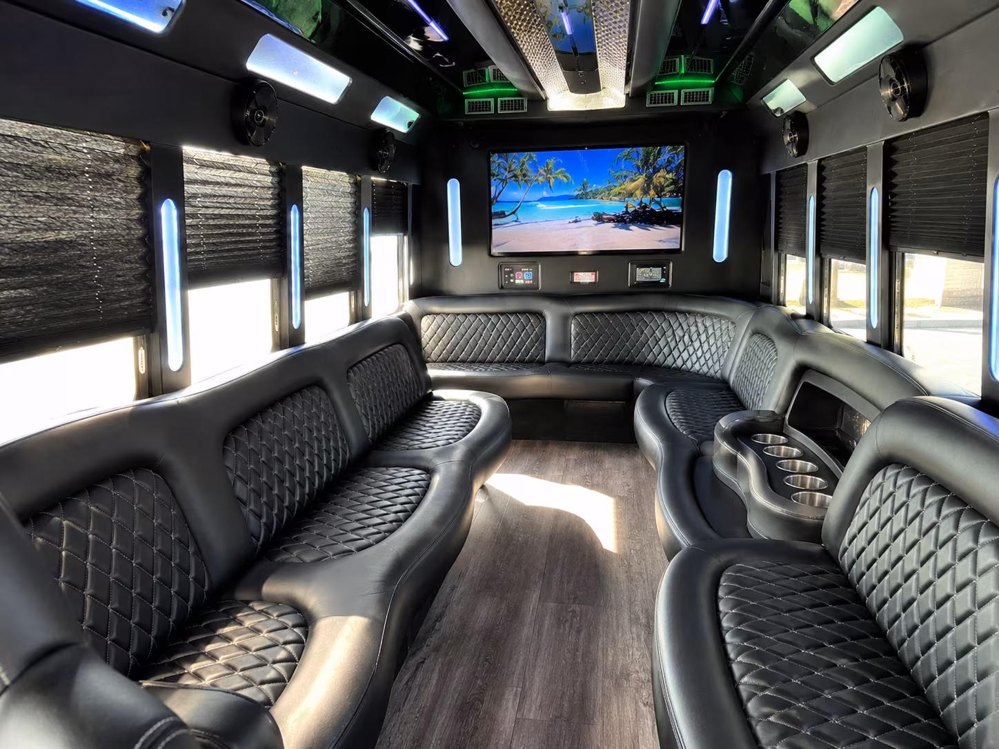 lowell sporting event party bus rental