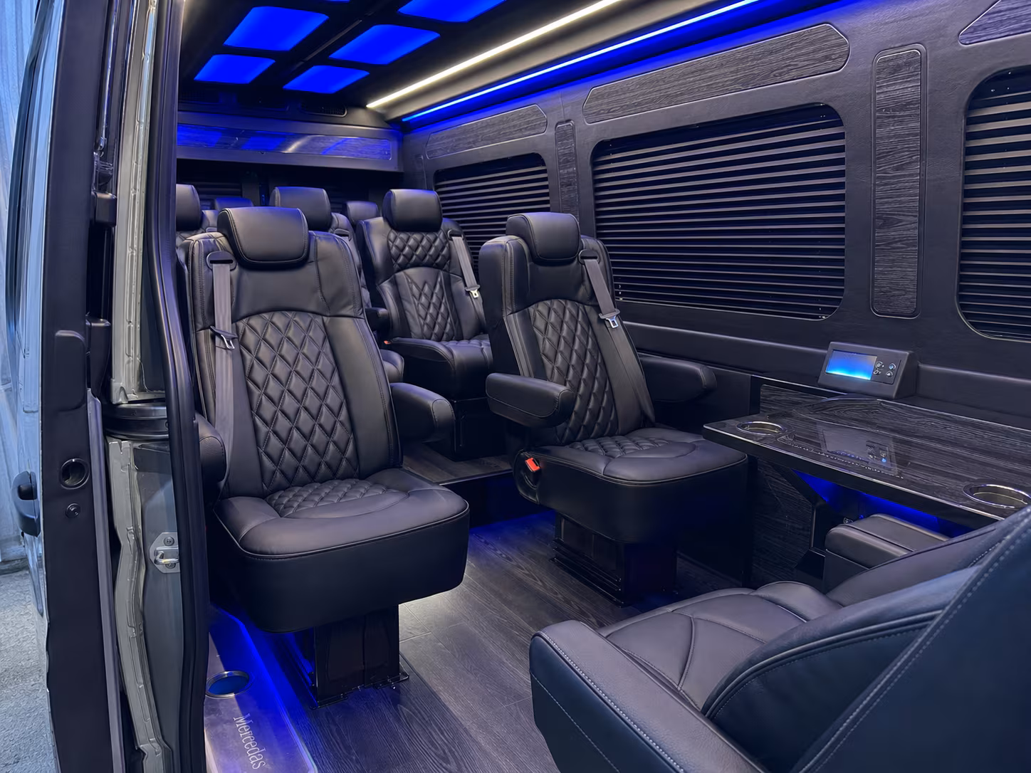 sprinter van transportation for groups and events across lowell
